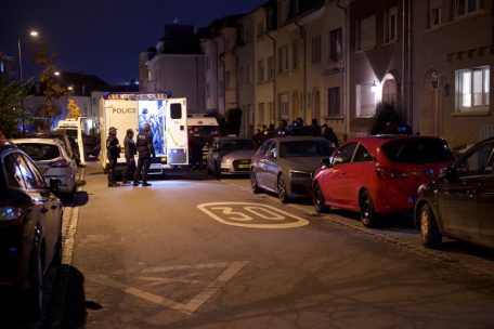 Beamten hatten sich auch in der Nähe des privaten Domizils von Premierminister Xavier Bettel postiert. Bis zu Redaktionsschluss blieb es in Bonneweg aber ruhig.