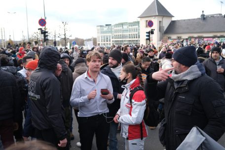 Peter Freitag war einer der Hauptredner am Samstag