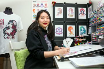 Comics im Netz (1) / Mangas, Märchen und minutiöse Arbeit: Sabrina Kaufmann zeigt, wie wichtig Geduld und Wandlungsfähigkeit sind