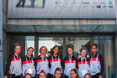 Erstmals trat die FLGym Ende 2021 mit einem Juniorinnenteam bei der Teamgym-EM in Portugal an