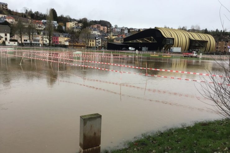 Hochwasserwarnung / Nach vermehrtem Regen: ACL meldet überflutete Straßen in Luxemburg