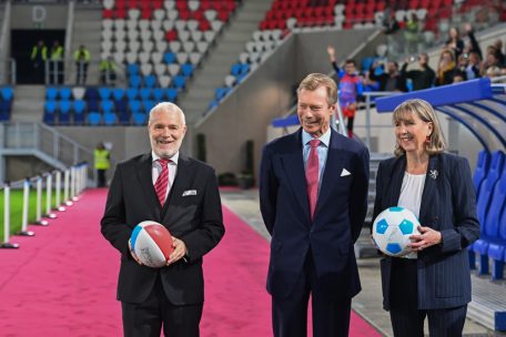 Dan Kersch durfte das neue Stade de Luxembourg einweihen, das Velodrom wird einer seiner Nachfolger übernehmen