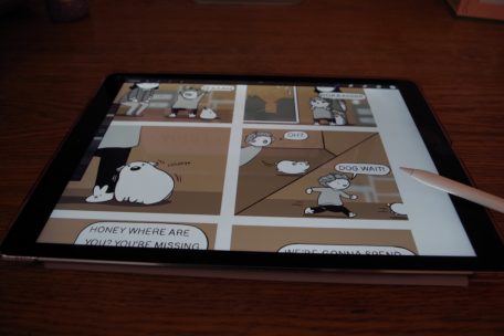 Ihr Zeichnungen seien mit der Zeit ausgefeilter geworden, erzählt die Luxemburgerin. So male sie nun Schattierungen und detailliertere Hintergründe