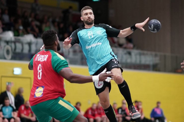 Handball / Mit viel Spielfreude zum Erfolg: FLH-Auswahl besiegt Färöer Inseln souverän
