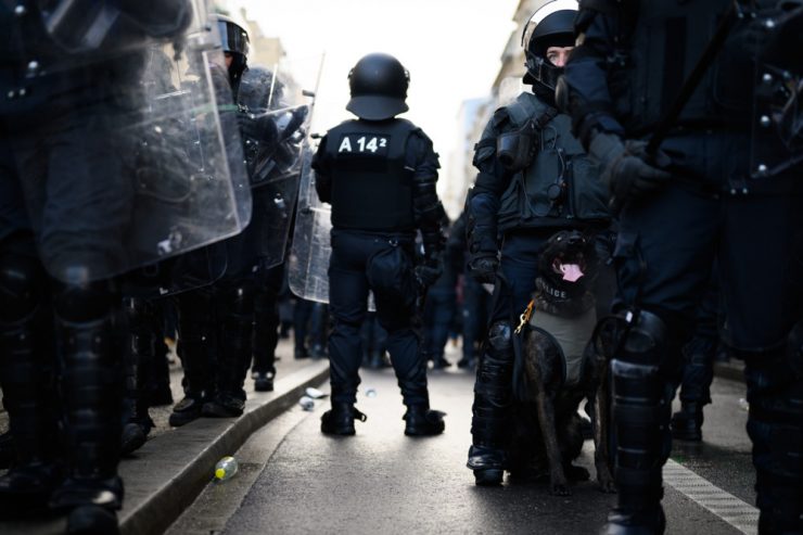 Antivax-Proteste / Nach der Kritik nun das Lob: Politik würdigt Polizei-Einsatz