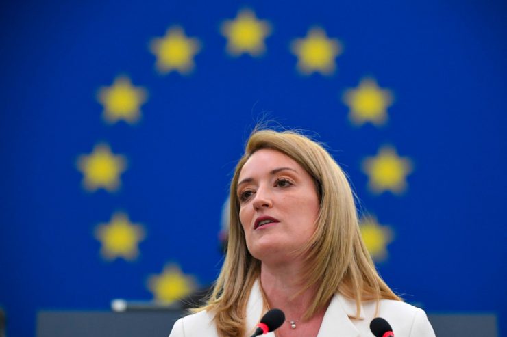 Europa / Malteserin Roberta Metsola ist neue Präsidentin des EU-Parlaments