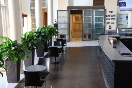 Keinen Ausschank gibt es momentan in der Cafeteria, was sich spätestens nach den Karnevalsferien ändern soll