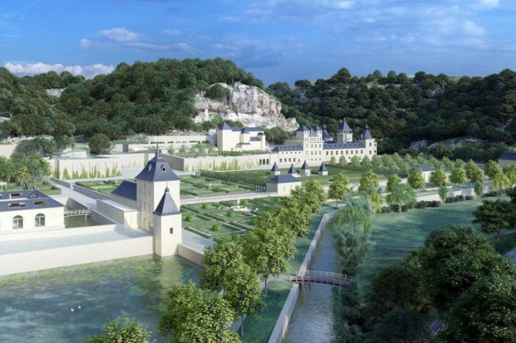 Schloss Mansfeld in Clausen / Wie die Stadt Luxemburg sich um kulturelles Erbe bemüht – Graf von Mansfeld im Interview