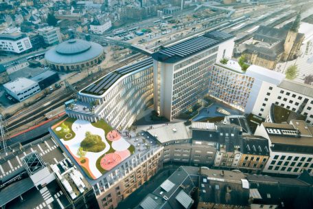 Luxemburg-Stadt / Selbstdarstellung als Denkmalschützer: CFL baut teilweise neues Direktionsgebäude