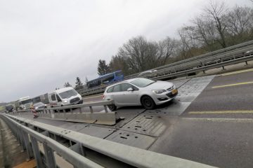 Luxemburg / Kuriose Bremse auf der A1: Schwelle zwingt Fahrer auf Tempo 50