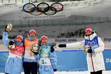 Olympia / Slowenische „Heldin“ rettet Norwegen das Biathlon-Gold