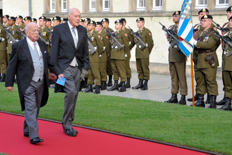 Nachruf / Adieu aux armes: Ehrencolonel Germain Frantz gestorben