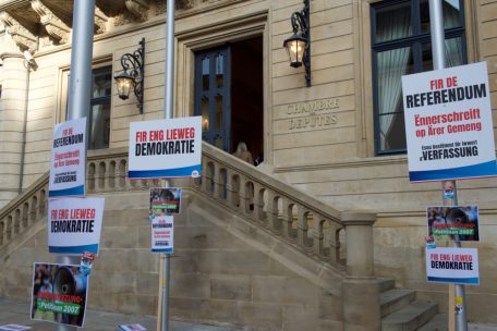 Premier Bettel / Neuer Antrag für Referendum zur Luxemburger Verfassungsreform für zulässig erklärt