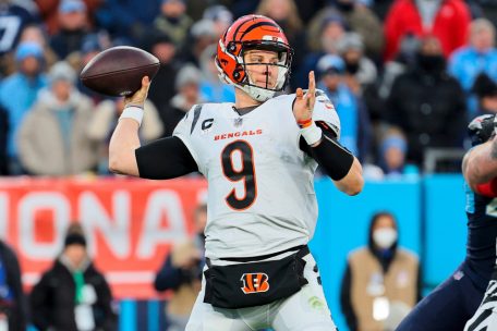 Ein Mann mit viel Selbstvertrauen: Bengals-Quarterback Joe Burrow stellte in seinem erst zweiten Jahr in der NFL sechs neue Vereinsrekorde auf