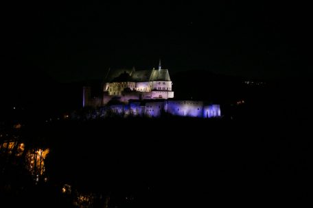 Das Wahrzeichen von Vianden: Im Dokumentarfilm wird unter anderem die Stürmung der Burganlage nachgespielt
