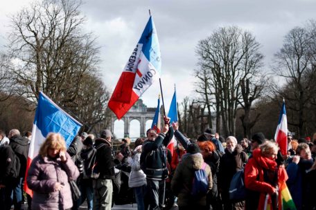 Belgien / „Freiheitskonvois“ wollen EU aufrütteln
