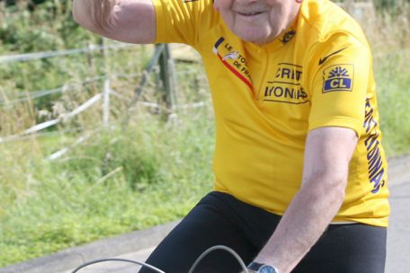 Bis ins hohe Alter im Sattel: Bim Diederich<br />