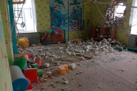Ostukraine / Granate schlägt in Kindergarten ein – Zunahme der Angriffe an der Frontlinie