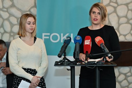 Die beiden Fokus-Vizepräsidentinnen Anne Lecuit (l.) und François Kirsch (r.)