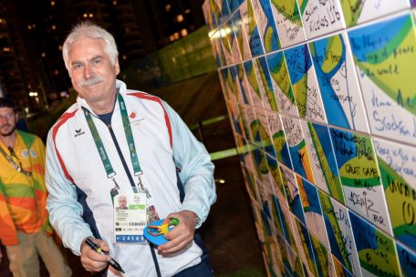 Heinz Thews bei den Olympischen Spielen in Rio de Janeiro