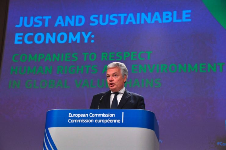 Sorgfaltspflicht / EU-Kommission legt neue Regeln zum Umweltschutz und zur Einhaltung der Menschenrechte in der Wirtschaft vor