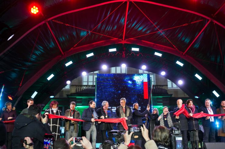 Esch2022 ist eröffnet / Esch feiert Beginn des Kulturjahres mit Open-Air-Spektakel