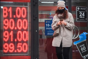 Folge der Sanktionen / Russische Zentralbank verdoppelt Leitzins auf 20 Prozent