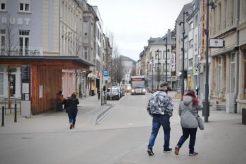 Düdelingen / Shopping-Mall unter freiem Himmel: Wie eine Stadt ihre Geschäftswelt am Leben hält