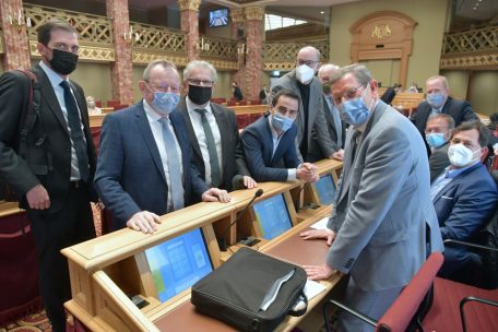 Diskussion vor der Debatte