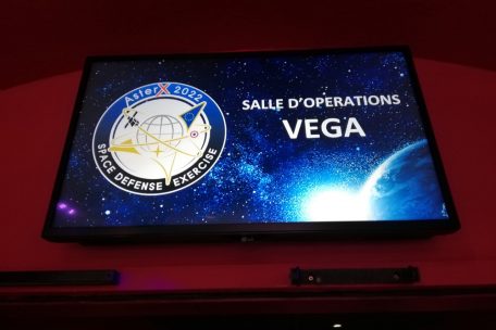 In der „salle d’opérations VEGA“ findet die AsterX-Übung statt