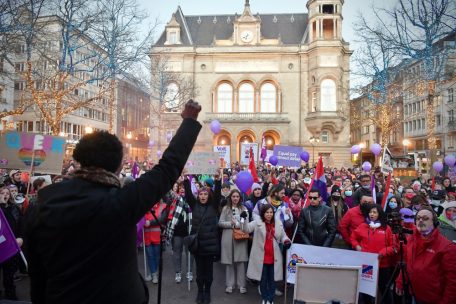 Fraestreik / En finir avec la violence: Contre une société patriarcale