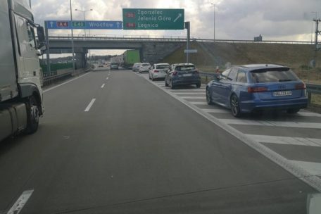 Vergangenes Wochenende war viel los auf den polnischen Autobahnen