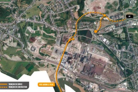 Projektübersicht im Luftbild