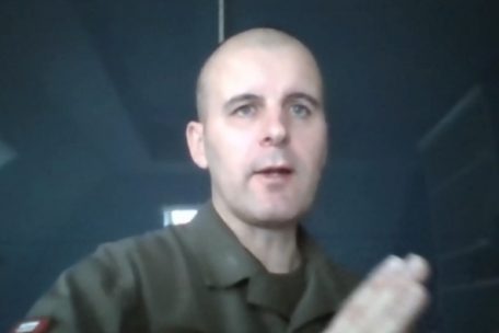 Oberst Markus Reisner im Zoom-Gespräch mit dem Tageblatt