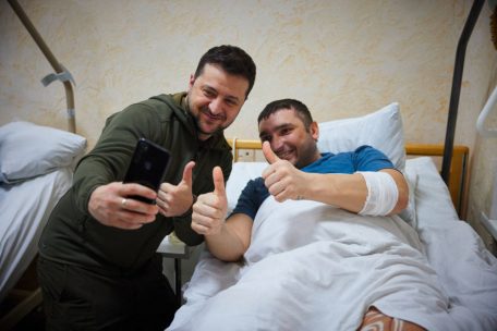 Der ukrainische Präsident Wolodymyr Selenskyj ist zur absoluten Symbolfigur geworden
