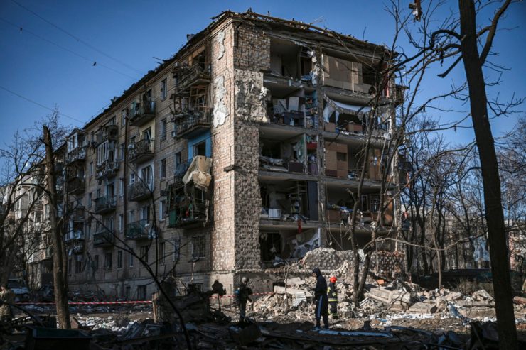 Ukraine-Krieg / Offenbar keine Toten bei Angriff auf Theater in Mariupol
