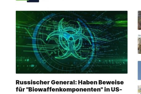 Content auf der deutschen Version von RT am Freitagabend