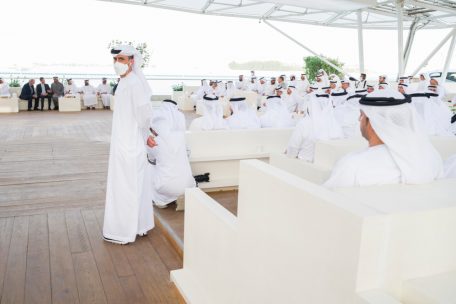 Das Gespräch mit dem Kronprinzen von Abu Dhabi war alles andere als intim