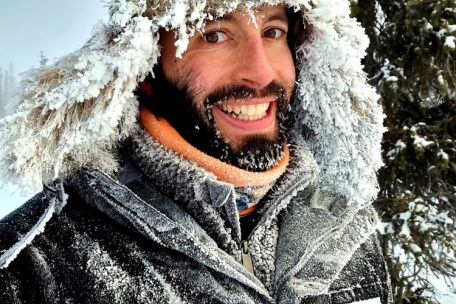 Eisige Angelegenheit: Raphaël Fiegen in Lappland