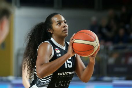 Die erst 16-jährige Ehi Etute vom T71 Düdelingen hat einen bemerkenswerte Leistungssprung gemacht