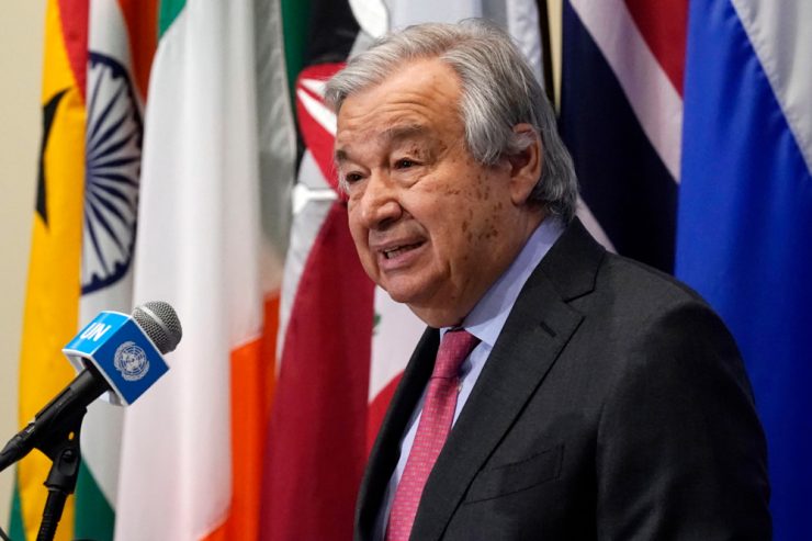 UN-Chef zu Biden-Aussage / „Brauchen rhetorische Deeskalation“