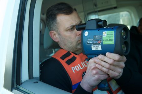 Neben mobilen Radarfallen und Messgeräten waren am Donnerstag natürlich auch die fixen Radars im Einsatz<br />
