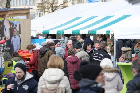 Bei angenehmen Temperaturen verirrten sich zahlreiche Gäste zur „Gëlle Fra“ in der Hauptstadt