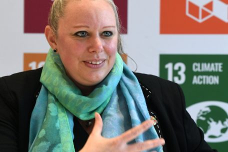 Umweltministerin Carole Dieschbourg