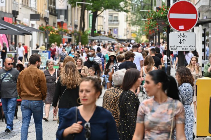 Einwohnerzahl / 645.397 Einwohner – Luxemburg ist 2021 um 10.667 Menschen gewachsen
