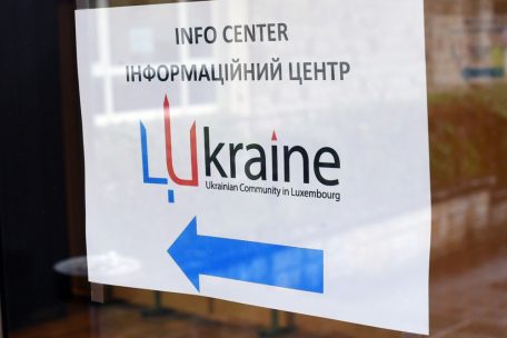 In einem Informationszentrum in Rollingergrund hilft „LUkraine“ Geflüchteten aus der Ukraine bei Fragen weiter