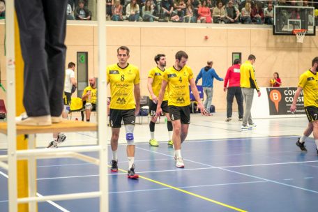 Ralf Lentz (Nummer 8) will noch einmal über einen Meistertitel jubeln