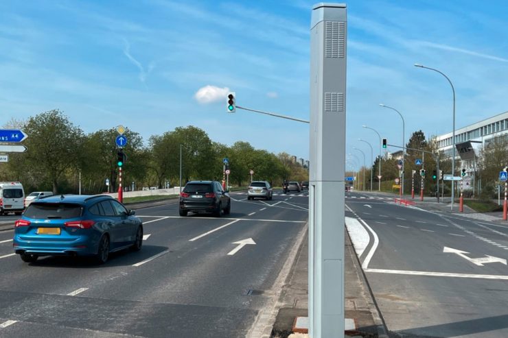 Luxemburg-Stadt / Drei neue Superblitzer sollen den Verkehr in Hollerich beruhigen