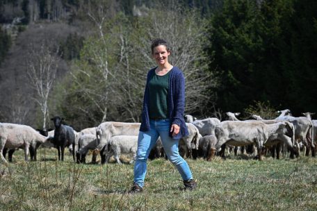 Auch wenn Myriam Zimmer-Weber die Wanderschäferei nicht in die Wiege gelegt wurde, geht sie voll und ganz in diesem Beruf auf