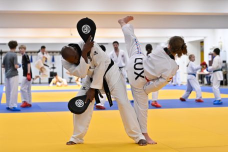 Der Taekwondo-Nachwuchs im Einsatz